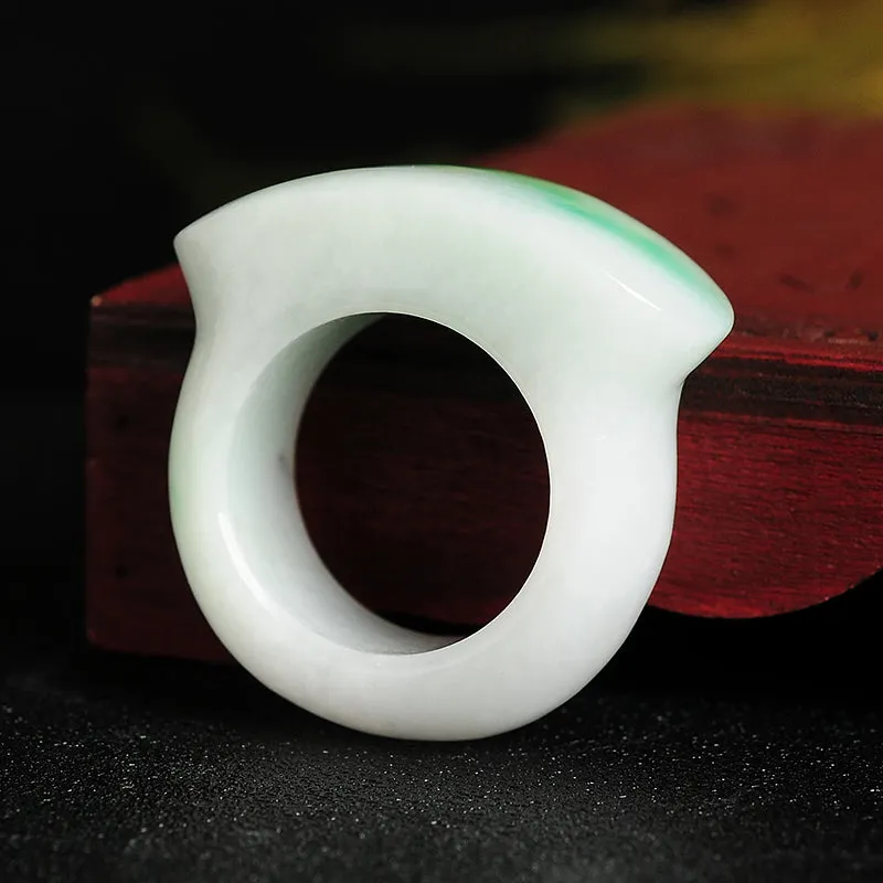 Natural Jade Ring Jadeite Ring RG93