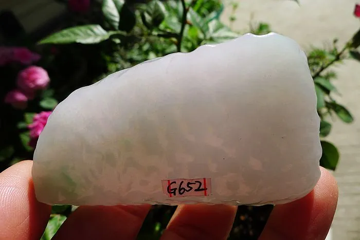Natural Jade Rough Jadeite Raw (100g,7.6X4.9X1.4cm)