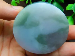 Natural Jade Rough Jadeite Raw (102g, 48X48X16.5mm)