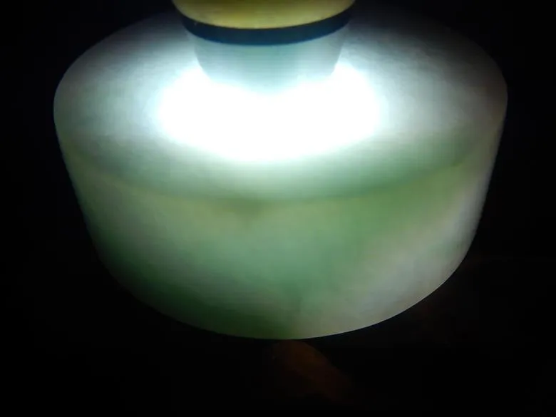 Natural Jade Rough Jadeite Raw (102g, 48X48X16.5mm)
