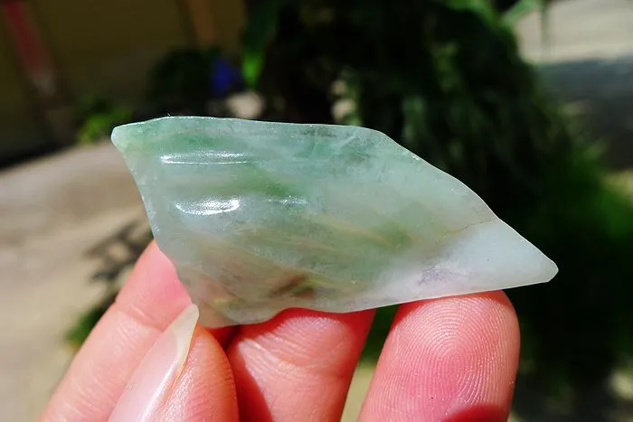 Natural Jade Rough Jadeite Raw (10.4g,3.9X2X0.9cm)