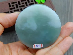 Natural Jade Rough Jadeite Raw (107g, 53X53X15mm)