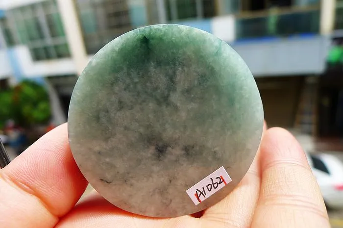 Natural Jade Rough Jadeite Raw (110g,5.2X1.6cm)