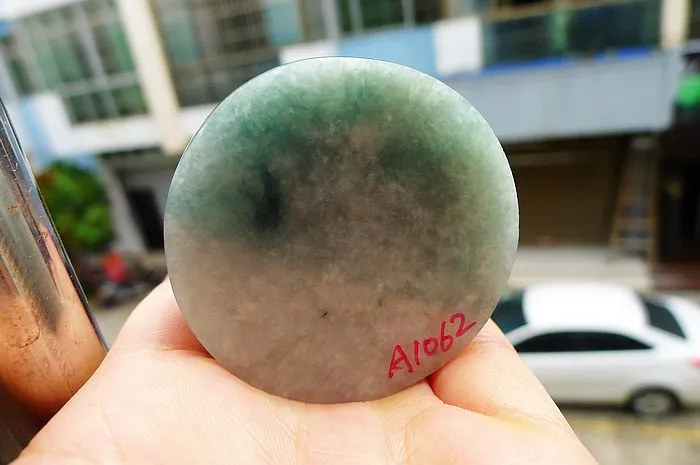 Natural Jade Rough Jadeite Raw (110g,5.2X1.6cm)