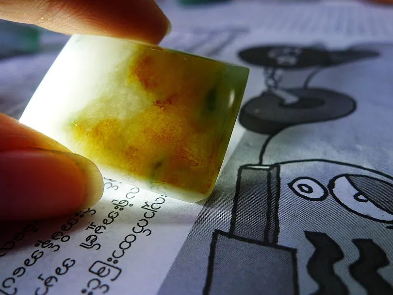 Natural Jade Rough Jadeite Raw 122g