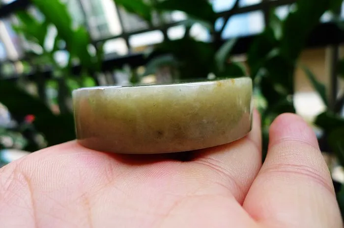 Natural Jade Rough Jadeite Raw (124g,5.6X1.5cm)
