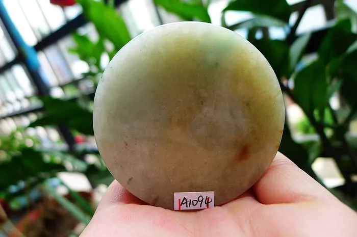 Natural Jade Rough Jadeite Raw (124g,5.6X1.5cm)