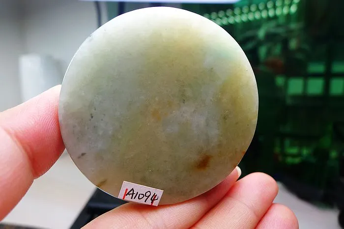 Natural Jade Rough Jadeite Raw (124g,5.6X1.5cm)