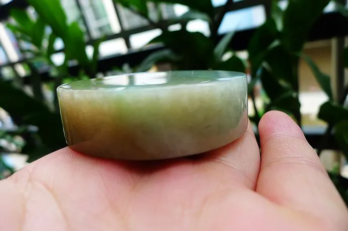 Natural Jade Rough Jadeite Raw (124g,5.6X1.5cm)