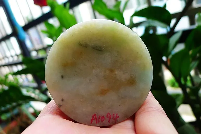 Natural Jade Rough Jadeite Raw (124g,5.6X1.5cm)