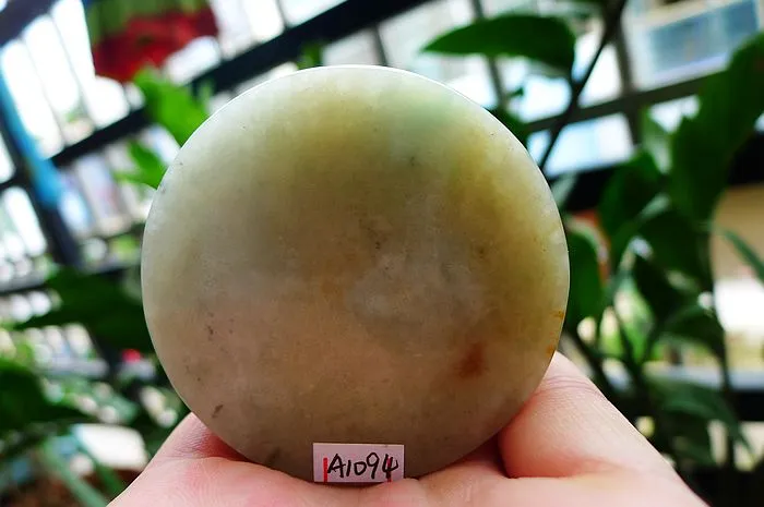 Natural Jade Rough Jadeite Raw (124g,5.6X1.5cm)