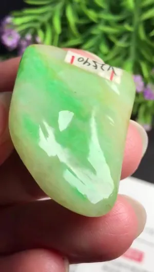 Natural Jade Rough Jadeite Raw (12g,3.6x2.2x0.65cm)-V2590