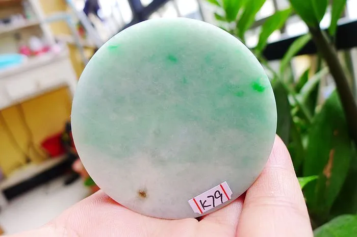 Natural Jade Rough Jadeite Raw (131g,5.5x1.7cm)