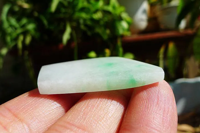 Natural Jade Rough Jadeite Raw (13g,4.2X2.5X0.5cm)