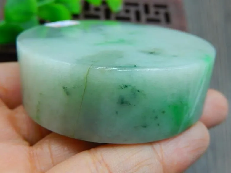 Natural Jade Rough Jadeite Raw (146g, 56X56X18mm)