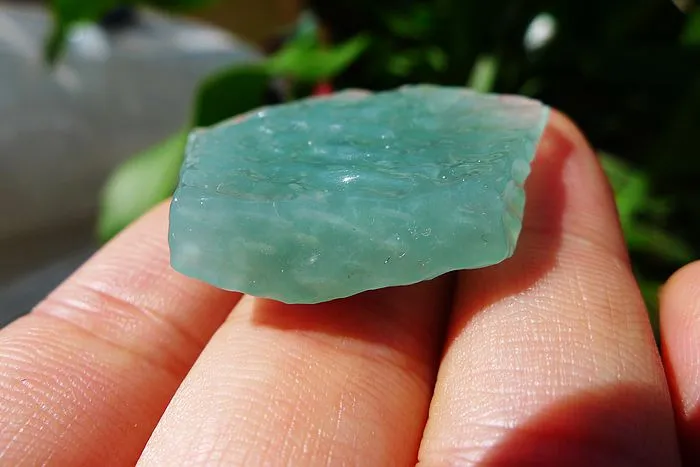 Natural Jade Rough Jadeite Raw (14g,3.3X2.9X0.8cm)