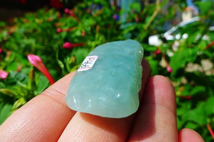 Natural Jade Rough Jadeite Raw (20g,4.9X2.4X0.8cm)