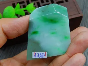 Natural Jade Rough Jadeite Raw (21g, 42X32X6.5mm)