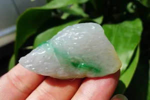 Natural Jade Rough Jadeite Raw (23g,4.3X2.4X1.3cm)