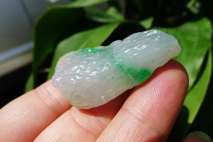 Natural Jade Rough Jadeite Raw (23g,4.3X2.4X1.3cm)