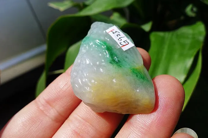 Natural Jade Rough Jadeite Raw (23g,4.3X2.4X1.3cm)