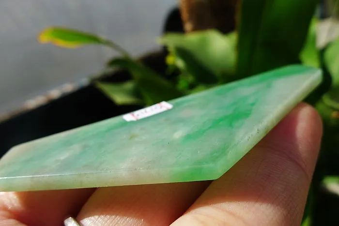Natural Jade Rough Jadeite Raw (25g,5.7X3.3X0.65cm)