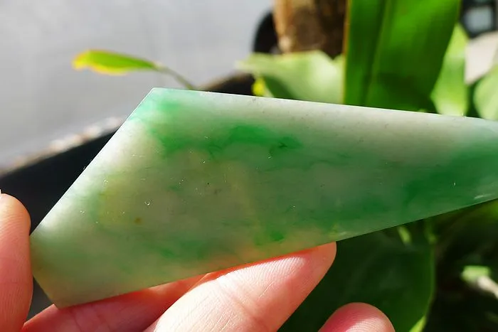 Natural Jade Rough Jadeite Raw (25g,5.7X3.3X0.65cm)