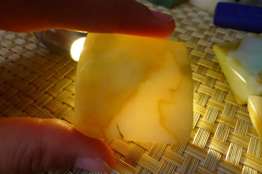 Natural Jade Rough Jadeite Raw 263g