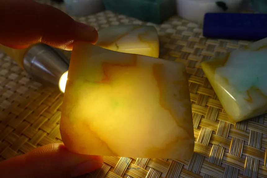 Natural Jade Rough Jadeite Raw 263g