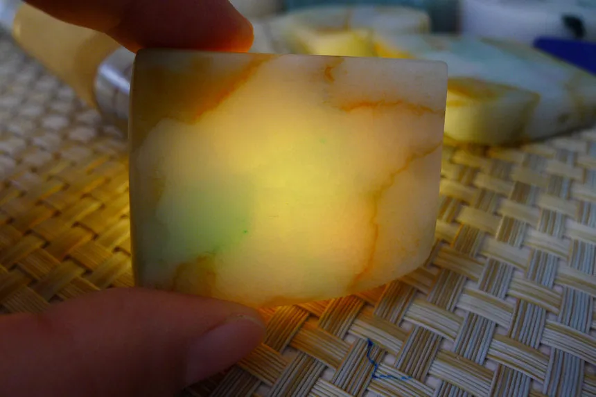 Natural Jade Rough Jadeite Raw 263g