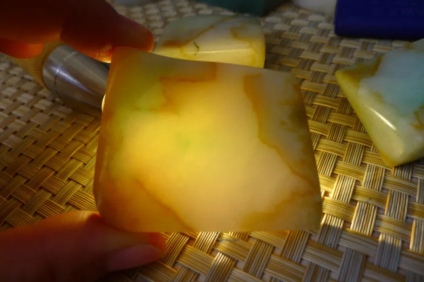 Natural Jade Rough Jadeite Raw 263g