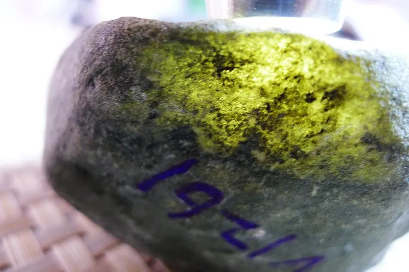 Natural Jade Rough Jadeite Raw (300g,7.6X5.2X4.8cm)