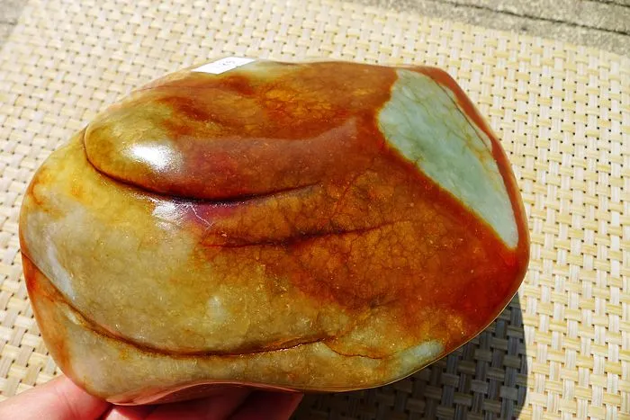Natural Jade Rough Jadeite Raw (3.1kg,20X13.4X8.5cm)
