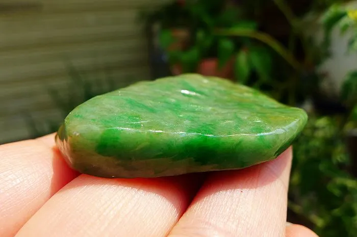 Natural Jade Rough Jadeite Raw (35g,5.5X3.6X1cm)
