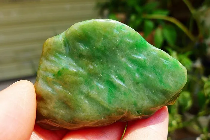 Natural Jade Rough Jadeite Raw (35g,5.5X3.6X1cm)