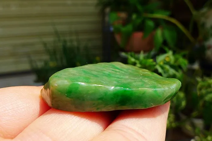 Natural Jade Rough Jadeite Raw (35g,5.5X3.6X1cm)
