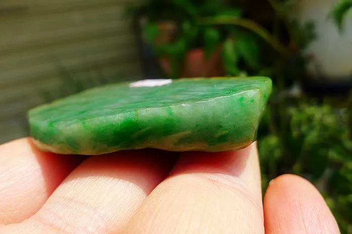 Natural Jade Rough Jadeite Raw (35g,5.5X3.6X1cm)