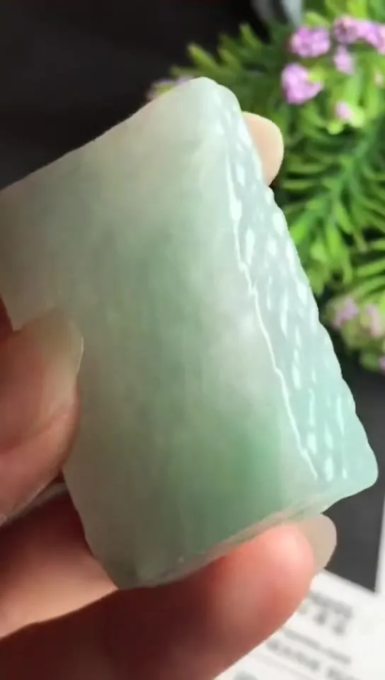 Natural Jade Rough Jadeite Raw (41g,4.2x2.8x1.1cm)-E3188