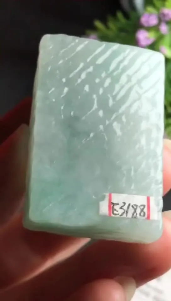 Natural Jade Rough Jadeite Raw (41g,4.2x2.8x1.1cm)-E3188
