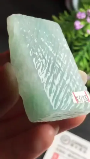 Natural Jade Rough Jadeite Raw (41g,4.2x2.8x1.1cm)-E3188