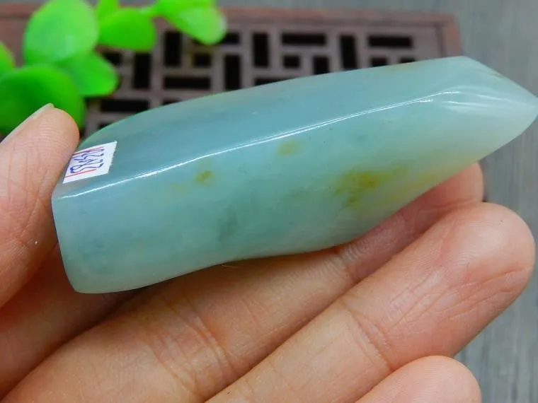 Natural Jade Rough Jadeite Raw (45g, 57X31X18mm)