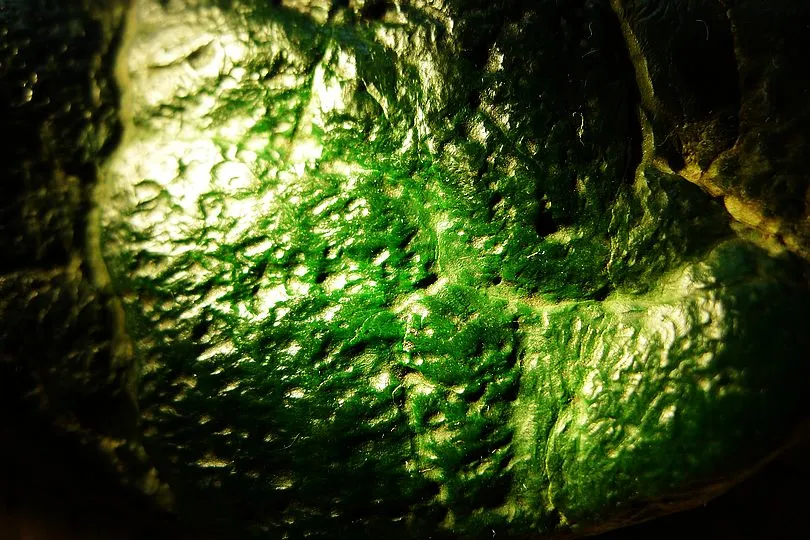 Natural Jade Rough Jadeite Raw (473g,12.3X5.2X4.9cm)