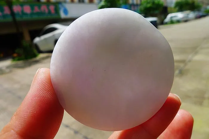 Natural Jade Rough Jadeite Raw (47g,5X5X0.7cm)