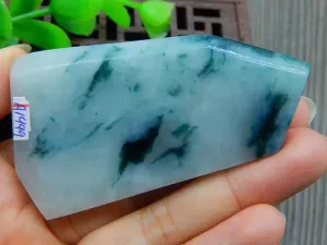 Natural Jade Rough Jadeite Raw (51g, 72X37X8.7mm)