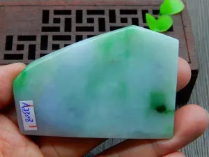 Natural Jade Rough Jadeite Raw (56g, 65X38X8.9mm)