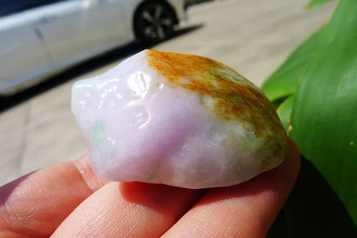 Natural Jade Rough Jadeite Raw (57g,4.8X3.8X2.3cm)