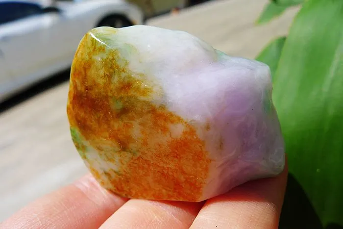 Natural Jade Rough Jadeite Raw (57g,4.8X3.8X2.3cm)