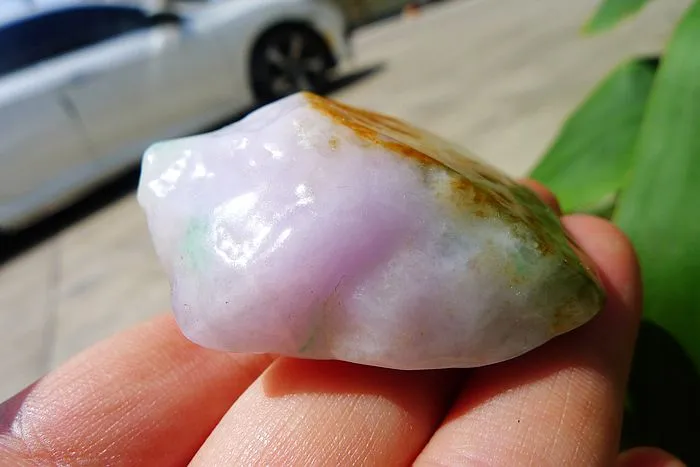 Natural Jade Rough Jadeite Raw (57g,4.8X3.8X2.3cm)