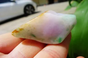 Natural Jade Rough Jadeite Raw (57g,4.8X3.8X2.3cm)