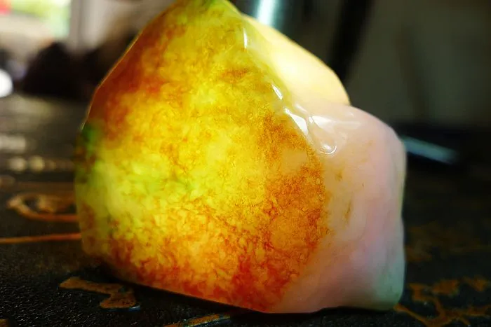 Natural Jade Rough Jadeite Raw (57g,4.8X3.8X2.3cm)